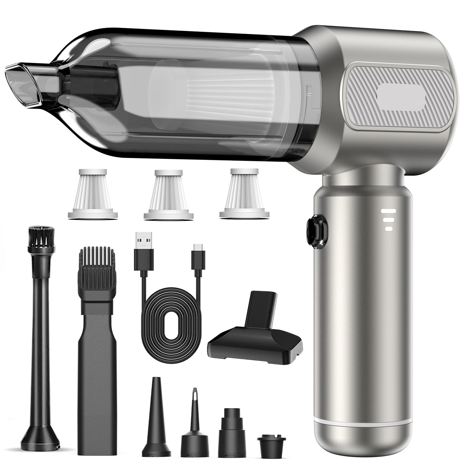 coovy 580w/55000pa aspirapolvere senza fili suv7